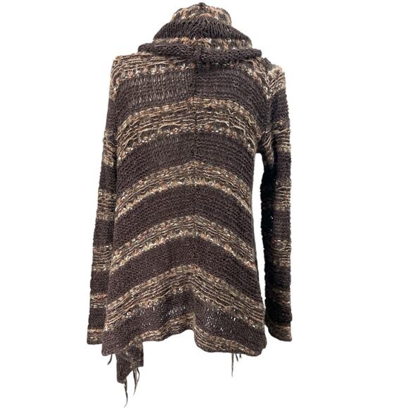 Free People Brown and Cream Cardigan - Picture 5 of 7